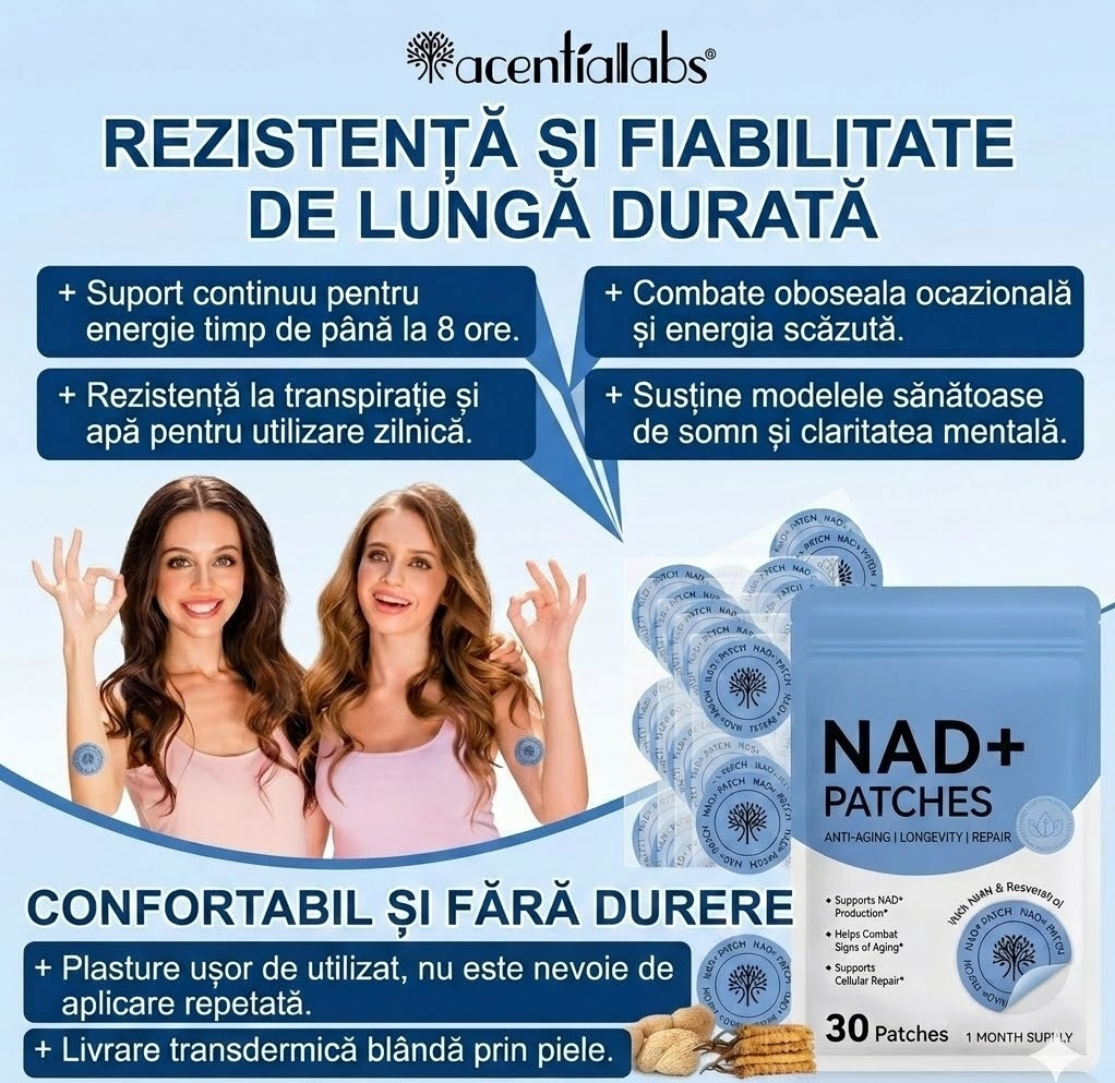 Plasturi NAD+ Premium 1 Plic ( 30 plasturi ) - OFERTA 1+1 TRANSPORT GRATUIT