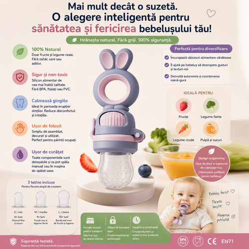 BebeFresh – Suzeta pentru Fructe & Legume