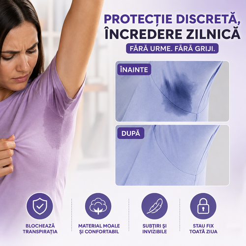 Absorbante Transpiratie Haine - Protectie 72H